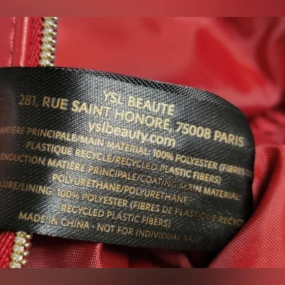 LAST DAYV SALE YSL Beauty New Cosmetics /Clutch Red - Picture 7 of 8